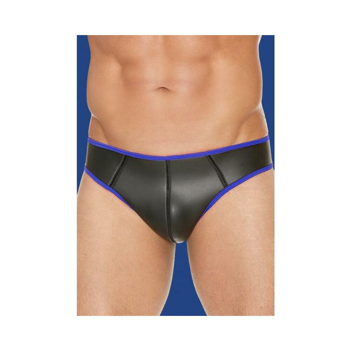 Ouch Neoprene Jockstrap L/xl Blue