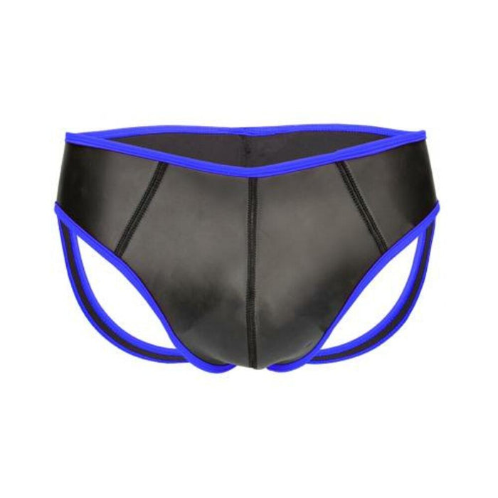 Ouch Neoprene Jockstrap L/xl Blue