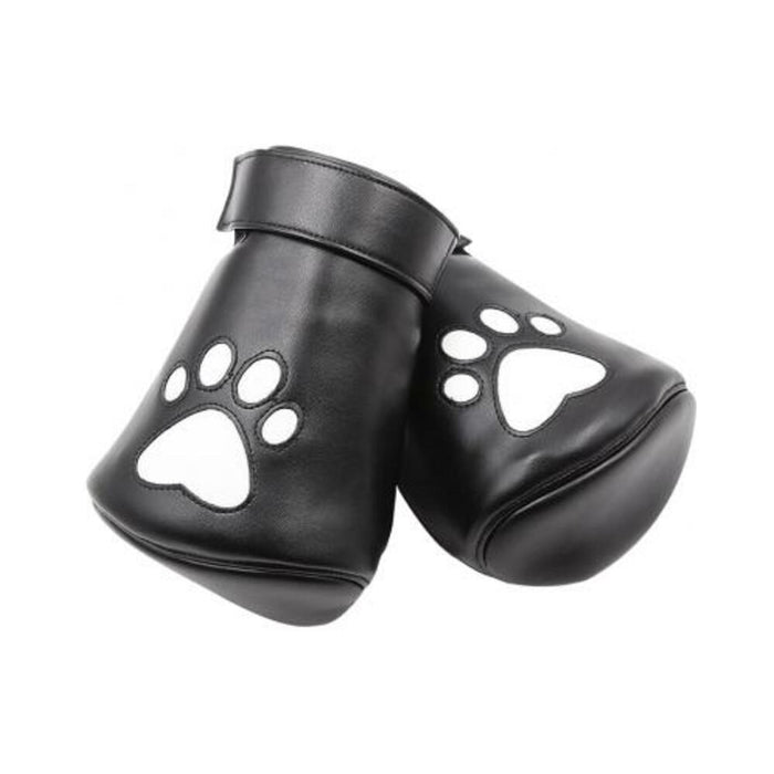 Puppy Play Neoprene Mitts Boxing Gloves Black