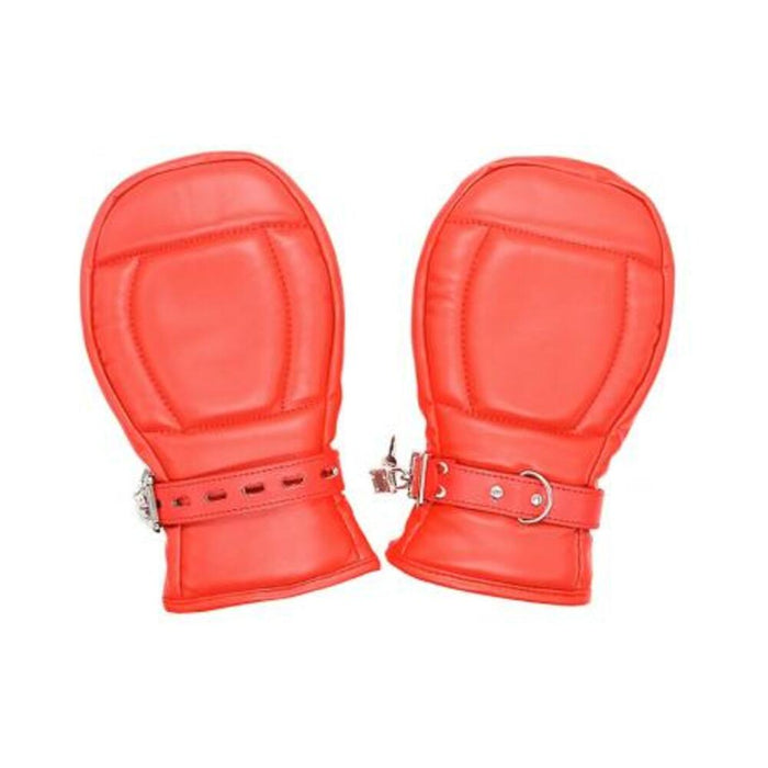 Puppy Play Neoprene Dog Mitts Red