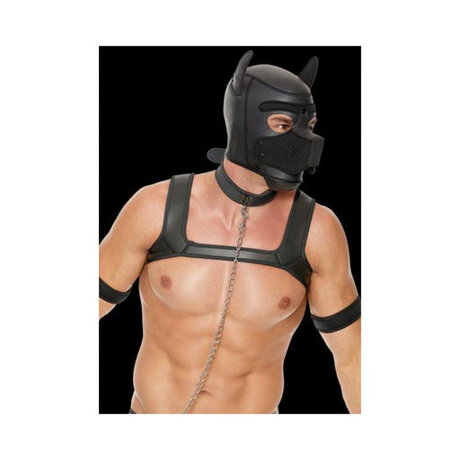 Ouch Neoprene Puppy Kit S/m Black | SexToy.com