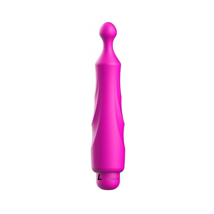 Luminous Dido Abs Bullet With Silicone Sleeve 10 Speeds Fuchsia