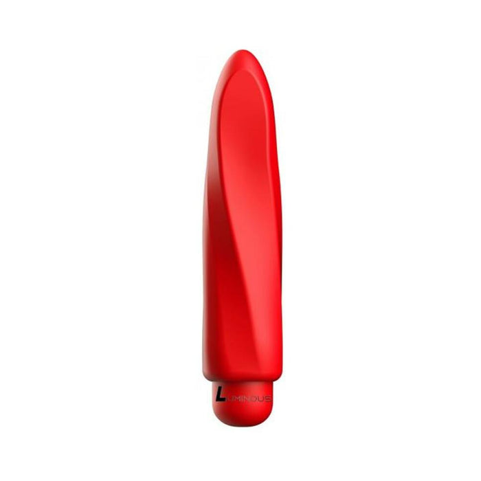 Luminous Myra Abs Bullet With Silicone Sleeve 10 Speeds Red