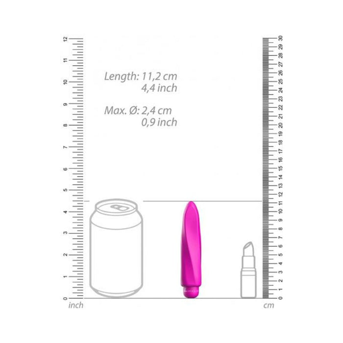 Luminous Myra Abs Bullet With Silicone Sleeve 10 Speeds Fuchsia