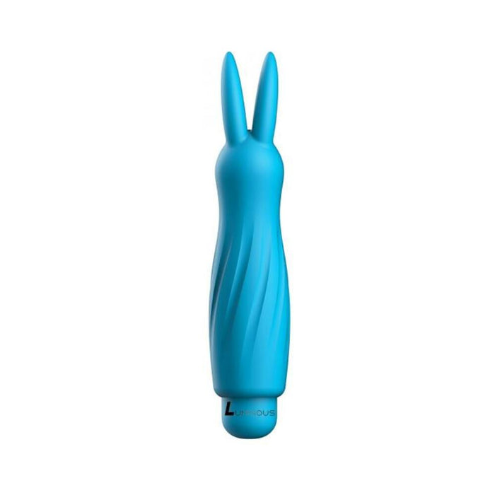Luminous Sofia Abs Bullet With Silicone Sleeve 10 Speeds Turquoise