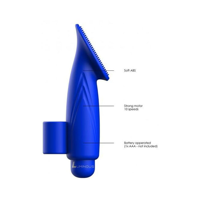 Luminous Thea Abs Bullet With Silicone Sleeve 10 Speeds Royal Blue