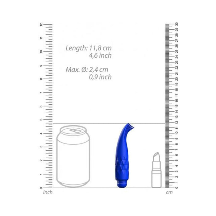 Luminous Zoe Abs Bullet With Silicone Sleeve 10 Speeds Royal Blue