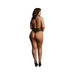 Shots Le Desir Strappy Lace Teddy Black Qs | SexToy.com