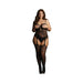 Shots Le Desir Suspender Rhinestone Bodystocking Black Qs | SexToy.com