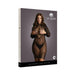 Shots Le Desir Long Sleeve Fishnet Dress Black Qs | SexToy.com