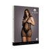 Shots Le Desir Peek-a-boo Fishnet Dress Black Qs | SexToy.com