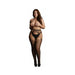 Shots Le Desir Shredded Suspender Pantyhose Black Qs | SexToy.com