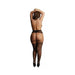 Shots Le Desir Suspender Leopard Pantyhose Black Qs | SexToy.com