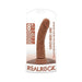 Realrock Curved Dildo 8 Tan | SexToy.com