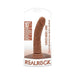 Realrock Curved Dildo 10 Tan | SexToy.com