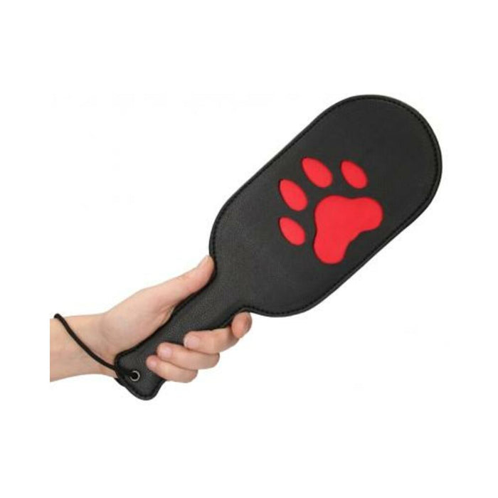 Puppy Play Paw Paddle Red