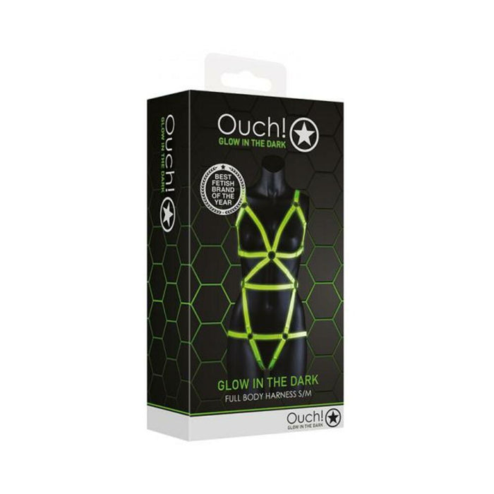 Ouch Full Body Harness L/xl Gitd