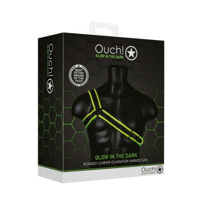 Ouch Gladiator Harness S/m Gitd