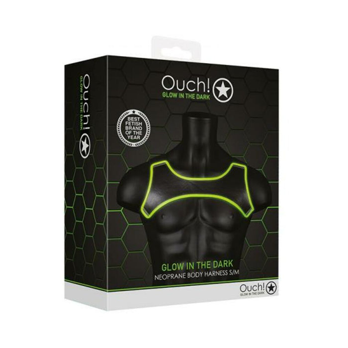 Ouch Neoprene Harness S/m Gitd
