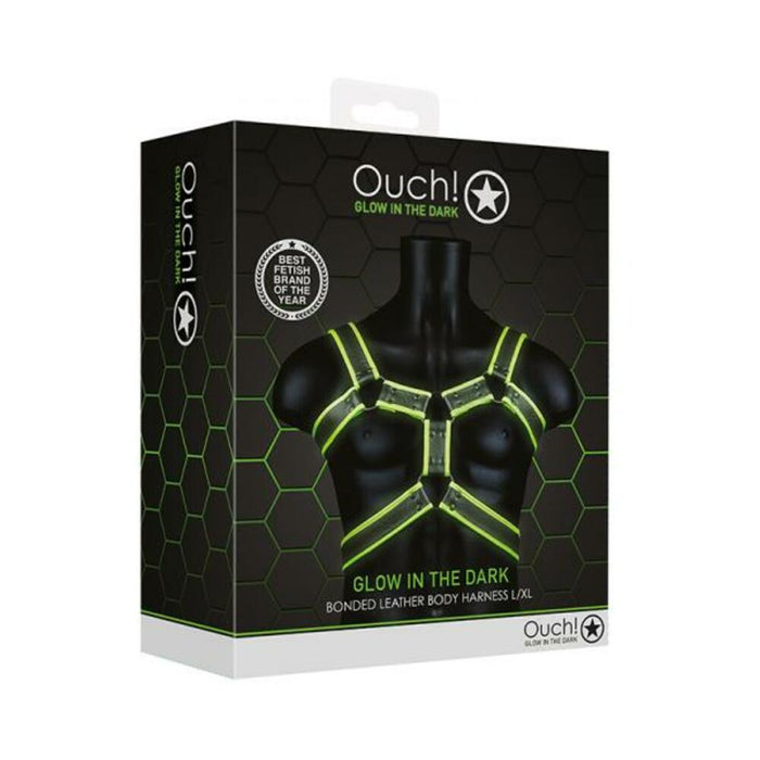Ouch Body Harness Gitd L/xl