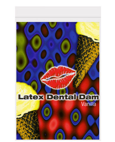 Latex Dental Dam - Vanilla | SexToy.com