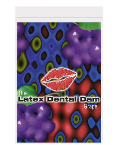 Latex dental dam, grape | SexToy.com