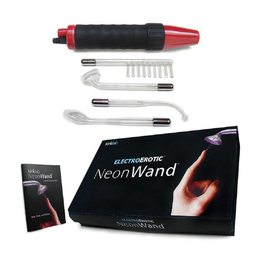 Kinklab Neon Wand - Red Handle/ Red Electrode (us) | SexToy.com