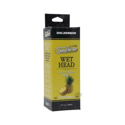 Goodhead Wet Head Dry Mouth Spray Pineapple 2 Fl. Oz. | SexToy.com