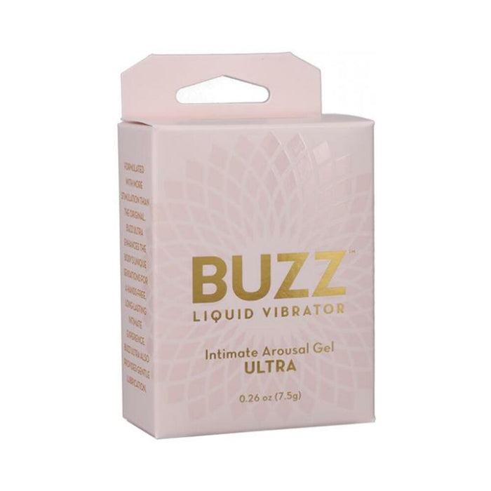 Buzz Ultra Liquid Vibrator Intimate Arousal Gel - .26 Oz