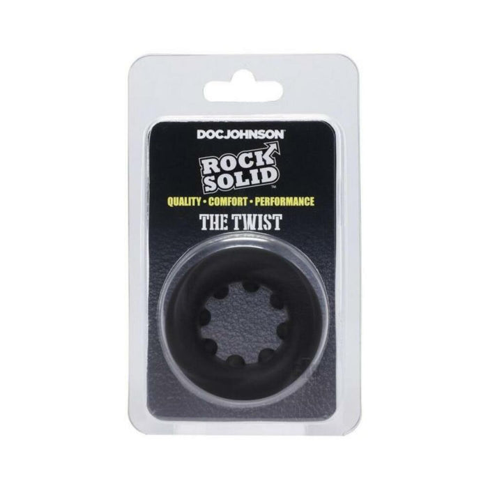 Rock Solid The Twist C Ring Black