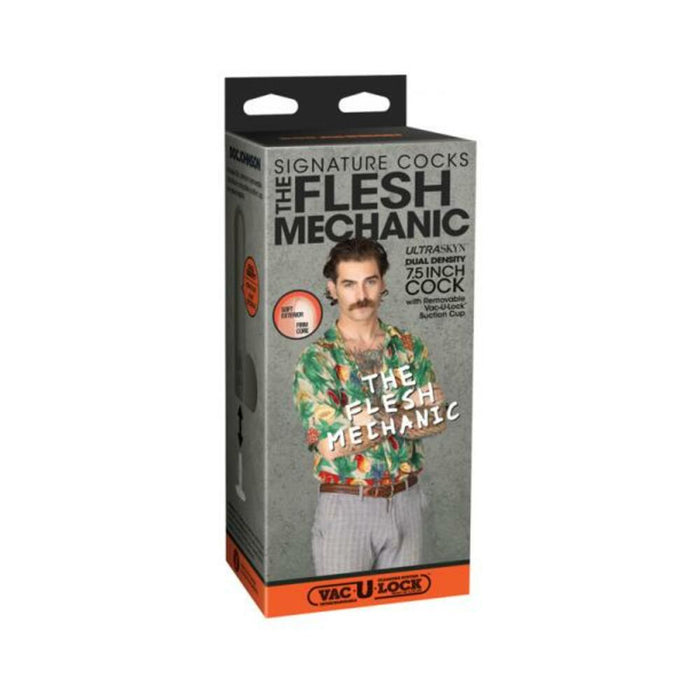 Signature Cocks The Flesh Mechanic 7.5 In. Ultraskyn Vac-u-lock Dildo