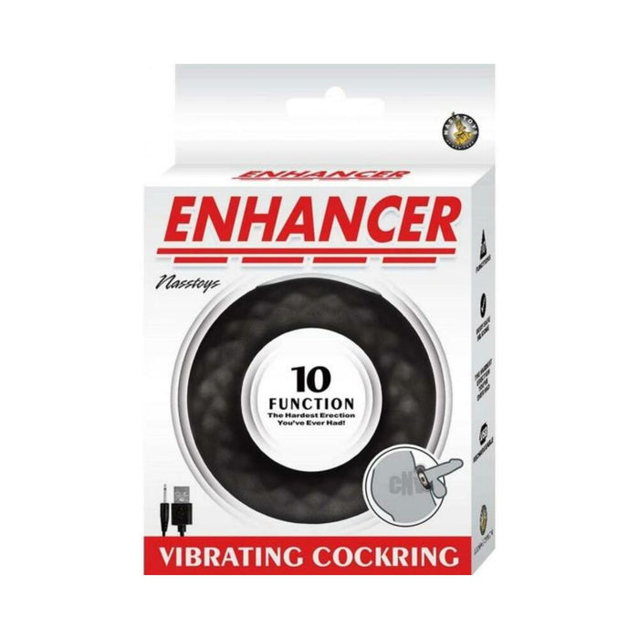 Enhancer Vibrating Cockring Black