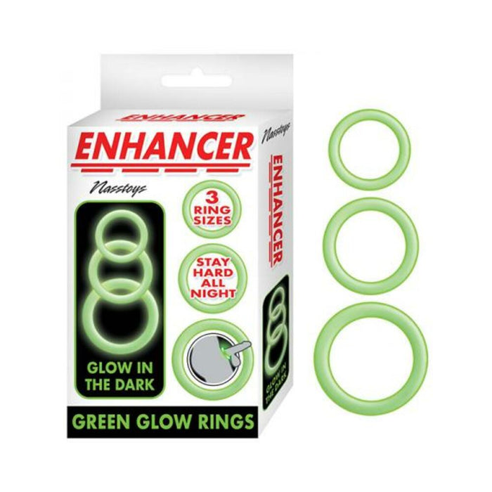 Enhancer Glow Rings Green