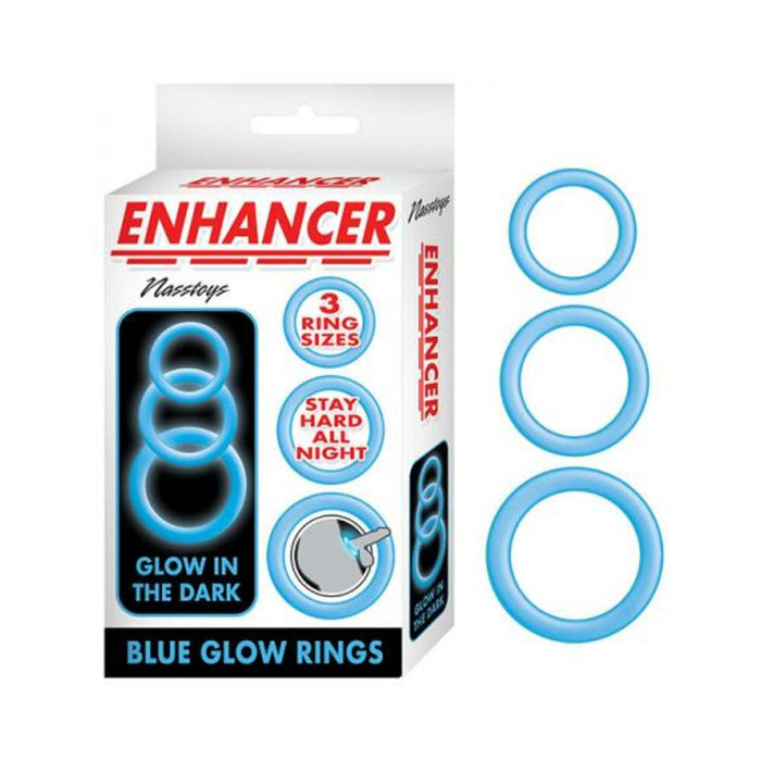 Enhancer Glow Rings Blue