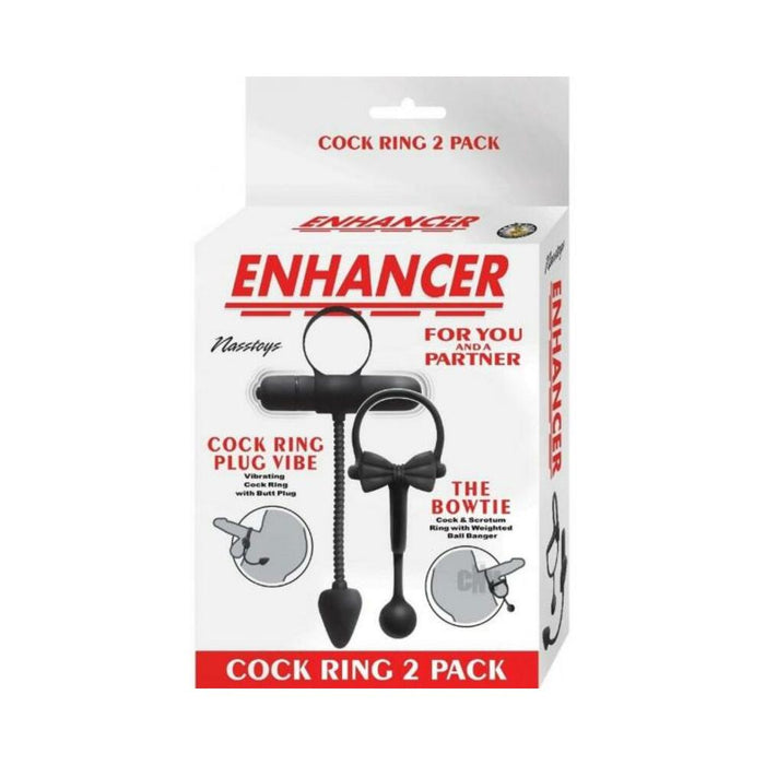 Enhancer Cockring 2pk Black