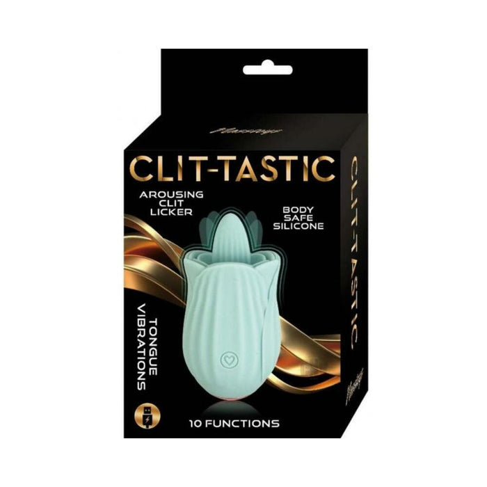 Clit-tastic Arousing Clit Licker Aqua