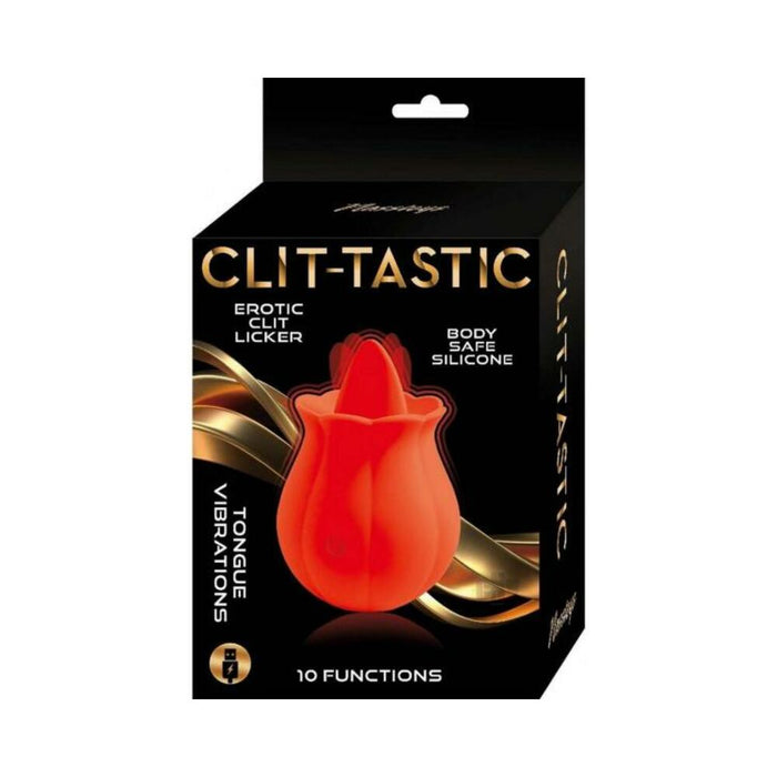 Clit-tastic Erotic Clit Licker Red