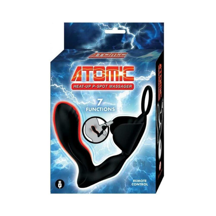 Atomic Heat-up P-spot Massager Black