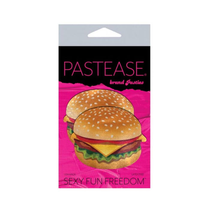 Pastease Burger: Delicious Cheeseburger Nipple Pasties