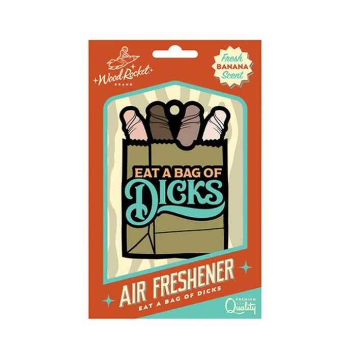 Wood Rocket Air Freshener Bag Of Dicks