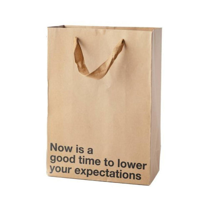 Snarky Gift Bags Lower Your Expectations 3pk