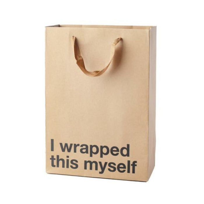 Snarky Gift Bags Wrapped This Myself 3pk