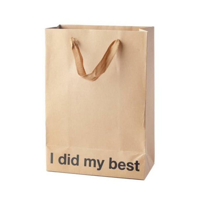 Snarky Gift Bags I Did My Best 3pk