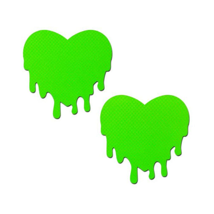 Pastease Neon Green Melty Hearts