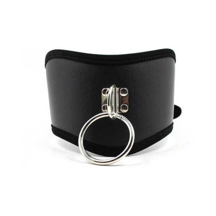 Ple'sur Pvc Adjustable Posture Collar With O-ring Black