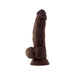 Shaft Model N Liquid Silicone Dong With Balls 7.5 In. Mahogany | SexToy.com