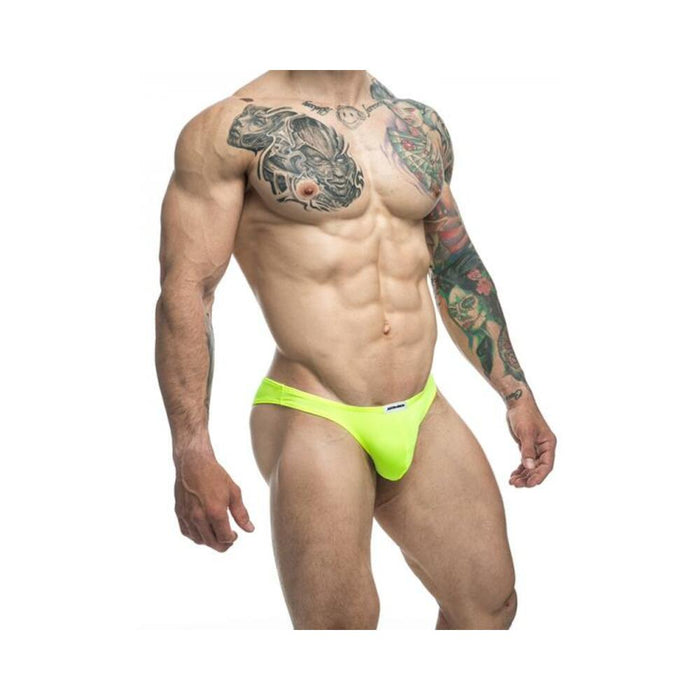 Malebasics Justin + Simon Classic Bikini Neon Green Xl