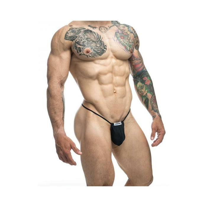 Malebasics Justin + Simon Classic G-string Bulge Black S/m