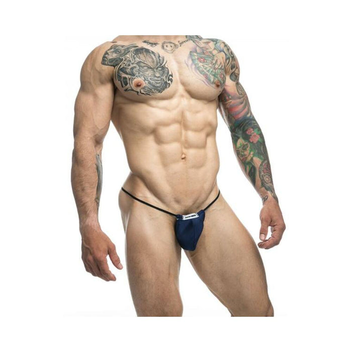 Malebasics Justin + Simon Classic G-string Bulge Navy L/xl