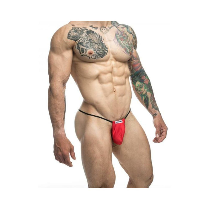 Malebasics Justin + Simon Classic G-string Bulge Red L/xl